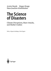 Front cover of The Science of Disasters by Armin Bunde