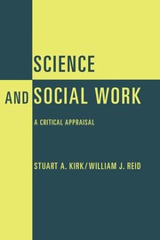 Cover of Science and social work by Stuart A. Kirk