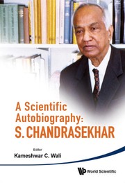 Front cover of A scientific autobiography by Subrahmanyan Chandrasekhar