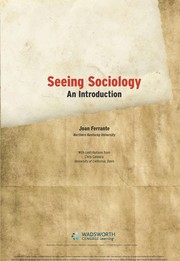 Cover of Seeing sociology by Joan Ferrante-Wallace
