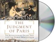 Front cover of The judgment of Paris by Ross King