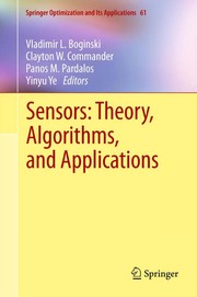 Cover of Sensors by Vladimir L. Boginski