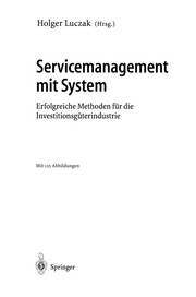 Cover of Servicemanagement mit System by Holger Luczak