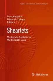 Cover of Shearlets by Gitta Kutyniok