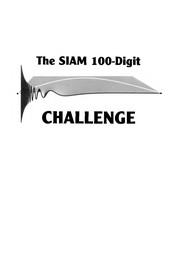 Front cover of The SIAM 100-digit challenge by Folkmar Bornemann