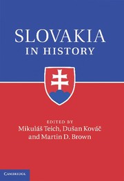 Cover of Slovakia in history by Mikuláš Teich