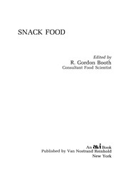 Cover of Snack Food by R. Gordon Booth