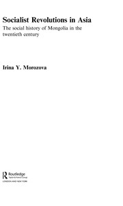 Front cover of Socialist revolutions in Asia by Irina Y. Morozova