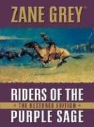 Front cover of Riders of the Purple Sage by Zane Grey