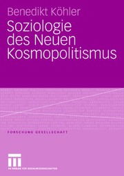 Front cover of Soziologie des Neuen Kosmopolitismus by Benedikt Köhler