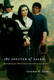 Front cover of The specter of Salem by Gretchen A. Adams