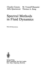 Cover of Spectral methods in fluid dynamics by C. Canuto