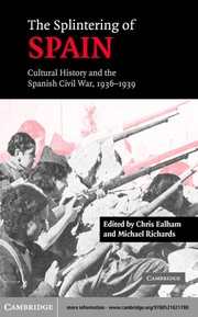 Front cover of The splintering of Spain by Chris Ealham