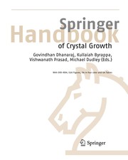 Front cover of Springer Handbook of Crystal Growth by Govindhan Dhanaraj
