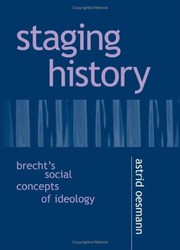 Cover of Staging history by Astrid Oesmann