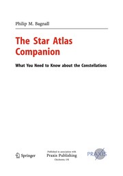 Front cover of The Star Atlas Companion by Philip M. Bagnall