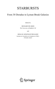 Front cover of Starbursts by Richard De Grijs