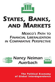 Front cover of States, banks, and markets by Nancy Neiman Auerbach