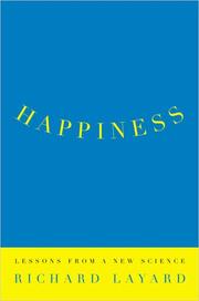 Cover of Happiness by Richard Layard