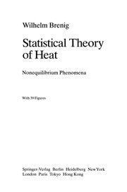 Front cover of Statistical Theory of Heat by Wilhelm Brenig