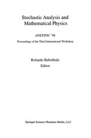 Cover of Stochastic Analysis and Mathematical Physics by Rolando Rebolledo