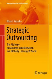 Front cover of Strategic Outsourcing by Bharat Vagadia
