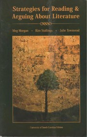 Cover of Strategies for reading & arguing about literature by Meg Morgan
