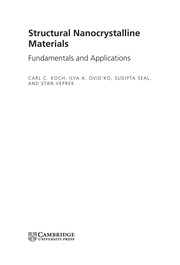 Cover of Structural nanocrystalline materials by C. C. Koch