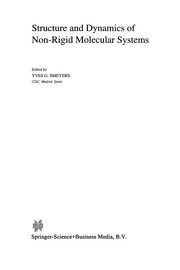 Front cover of Structure and Dynamics of Non-Rigid Molecular Systems by Yves G. Smeyers