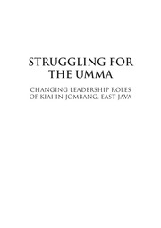 Front cover of Struggling for the Umma by Endang Turmudi