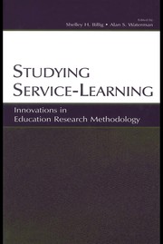 Cover of Studying service-learning by Shelley Billig