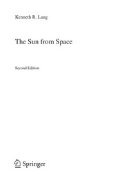 Cover of The sun from space by Kenneth R. Lang
