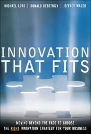Cover of Innovation that fits by Michael D. Lord
