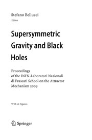 Cover of Supersymmetric Gravity and Black Holes by Stefano Bellucci