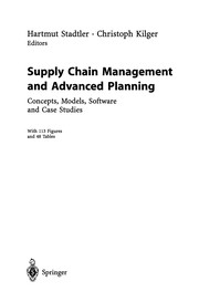 Front cover of Supply Chain Management and Advanced Planning by Hartmut Stadtler