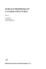 Cover of Surface Properties of Layered Structures by G. Benedek