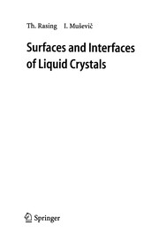 Front cover of Surfaces and Interfaces of Liquid Crystals by Theo Rasing