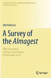 Front cover of A Survey of the Almagest by Olaf Pedersen