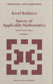Front cover of Prěhled užité matematiky by Karel Rektorys