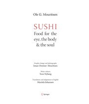 Cover of SUSHI Food for the eye, the body & the soul by Ole G. Mouritsen