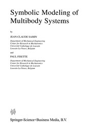 Front cover of Symbolic modeling of multibody systems by Jean-Claude Samin