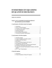 Cover of Symmetries of equations of quantum mechanics by Vilʹgelʹm Ilʹich Fushchich