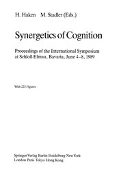 Front cover of Synergetics of Cognition by Hermann Haken