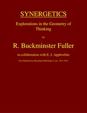 Cover of Synergetics by R. Buckminster Fuller