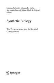 Cover of Synthetic Biology by Markus Schmidt