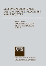 Cover of Systems analysis and design by Roger Chiang