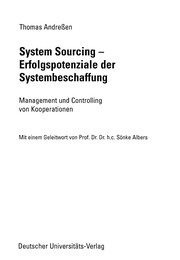 Cover of System Sourcing by Thomas Andressen