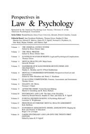 Cover of Taking psychology and law into the twenty-first century by James R. P. Ogloff