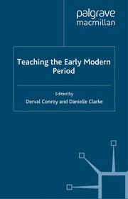 Front cover of Teaching the early modern period by Derval Conroy