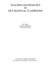 Cover of Teaching mathematics in multilingual classrooms by Jill Adler